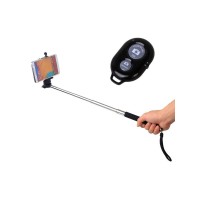 Selfie Stick met Bluetooth afstandsbediening, uitschuifbare arm