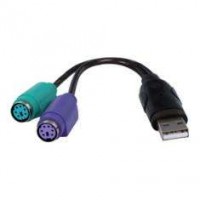 USB NAAR 2 X PS/2 ADAPTER